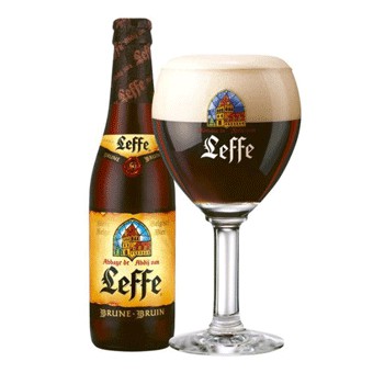Bia Leffe Nâu 6,5% – Chai 330ml – Thùng 24 Chai