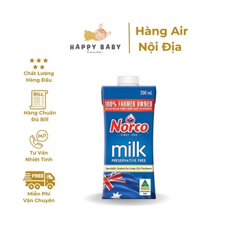 Sữa tươi norco úc 200ml