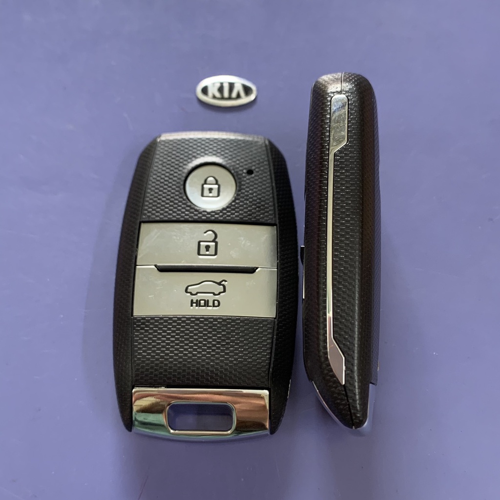 Vỏ Chìa Khóa 3 Nút Bấm Điều Khiển Từ Xa Cho Xe KIA  - 3 Nút Bạc