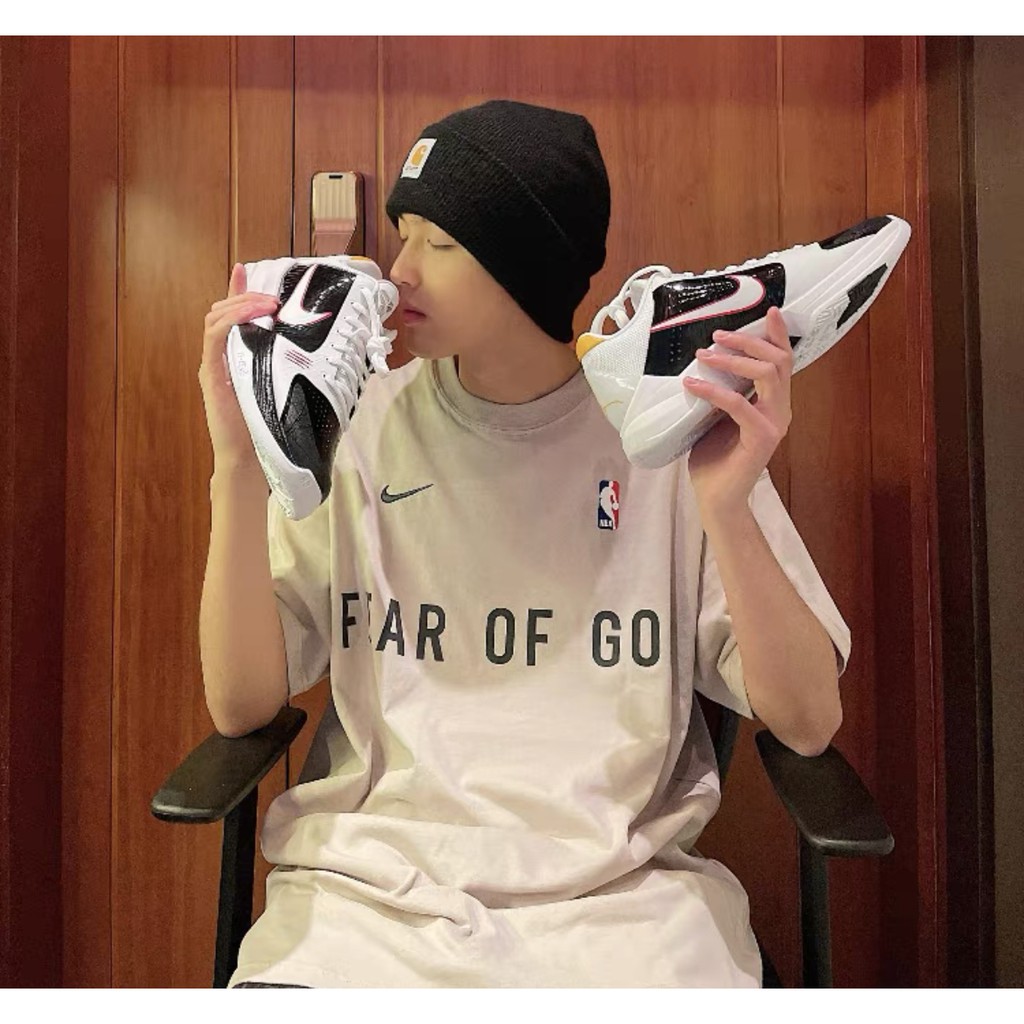 Áo Thun tay lỡ Fear in ngực màu be , áo phông cotton nam nữ unisex,Cocmer_vn