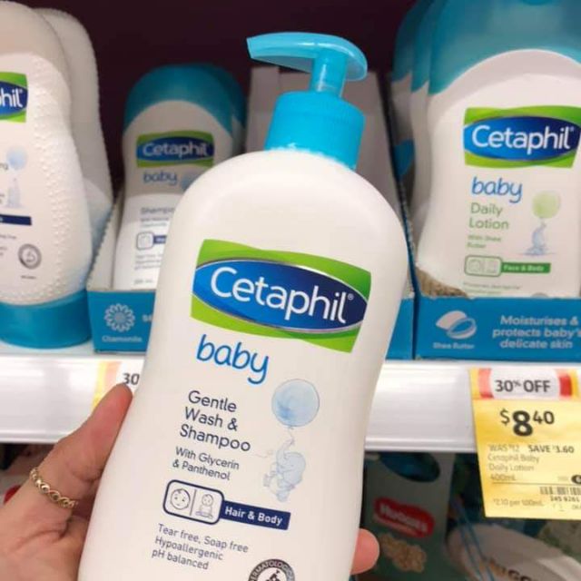 Sữa tắm cetaphil baby