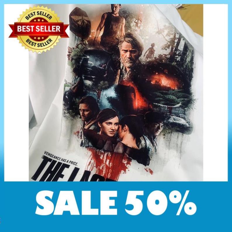 (SALE 50%) (ẢNH THẬT) Áo thun THE LAST OF US 2 | Áo THE LAST OF US TSHIRT /uy tin chat luong