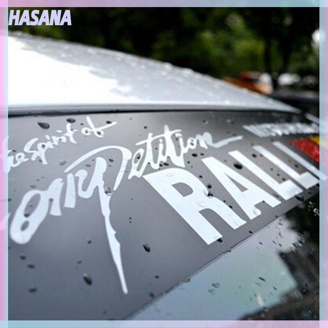 Đề Can Phản Quang Nhiều Màu Sắc Dán Kính Chắn Gió Xe Hơi