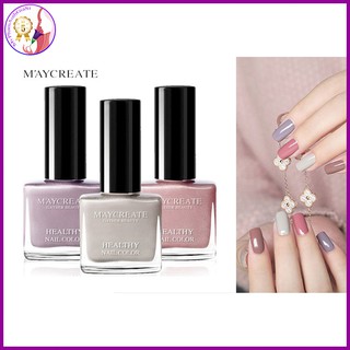 Sơn móng tay maycreate healthy nail color nhanh khô bền màu