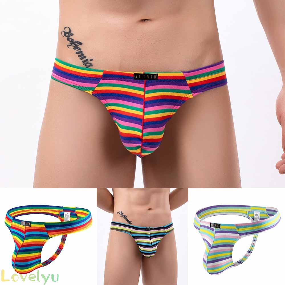【LOVELYU】Briefs Shorts Trunks Underpants Underwear All Seasons Bikini Breathable【Good Quality】