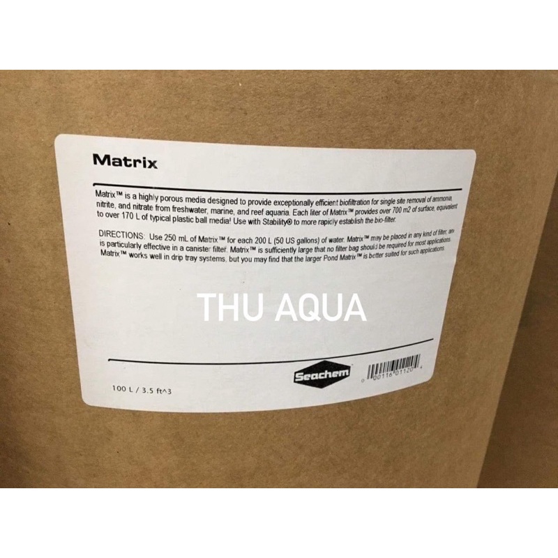 Vật liệu lọc MATRIX SEACHEM
