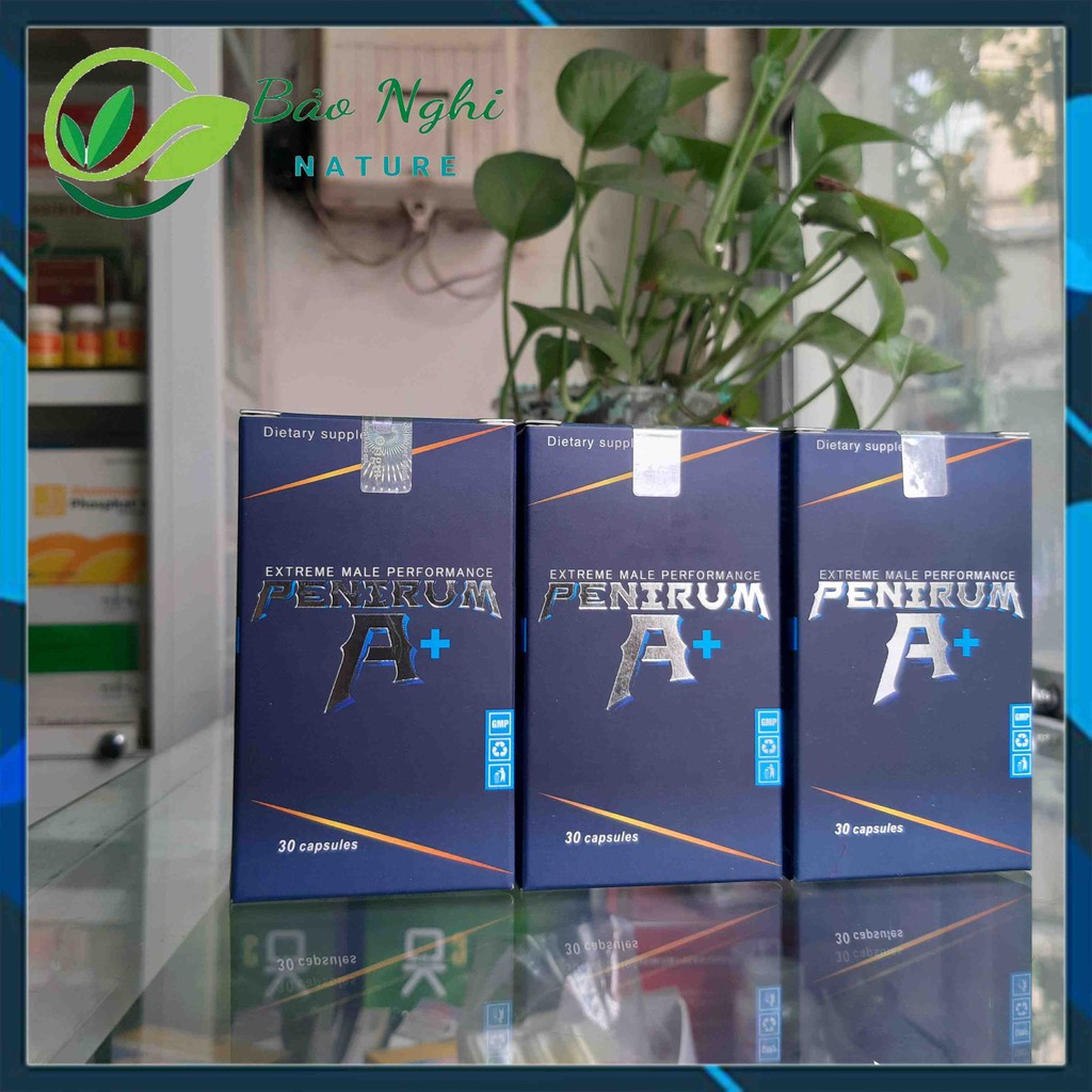 VIÊN UỐNG SINH LÝ PENIRUM A PLUS - Tăng Phong Độ Nâng Bản Lĩnh - Chính Hãng Hộp 30 Viên Phiên Bản Cải Tiến [CÓ CHE TÊN] | BigBuy360 - bigbuy360.vn