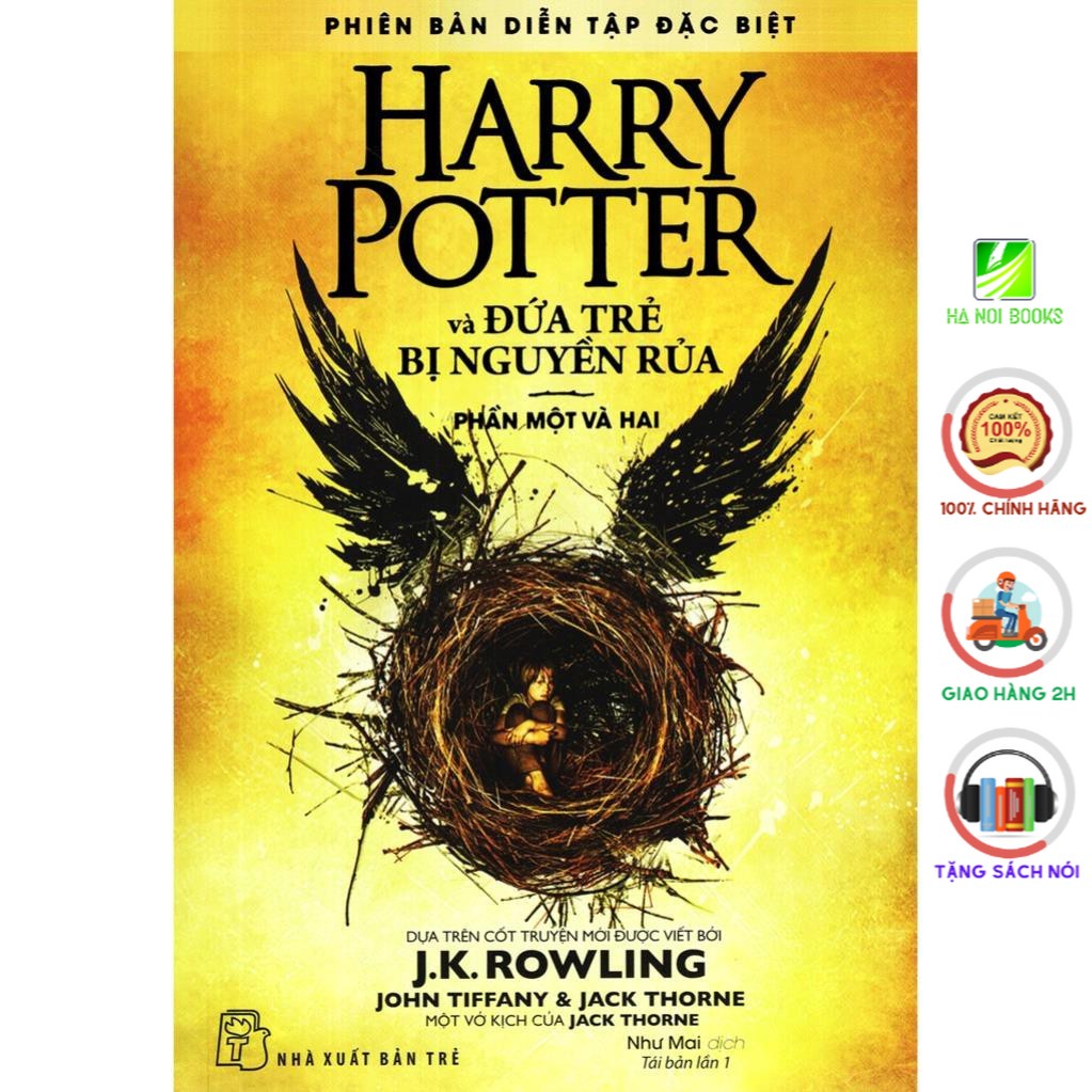 Sách - Harry Potter Và Đứa Trẻ Bị Nguyền Rủa  (Phần 1 và 2) - NXB Trẻ