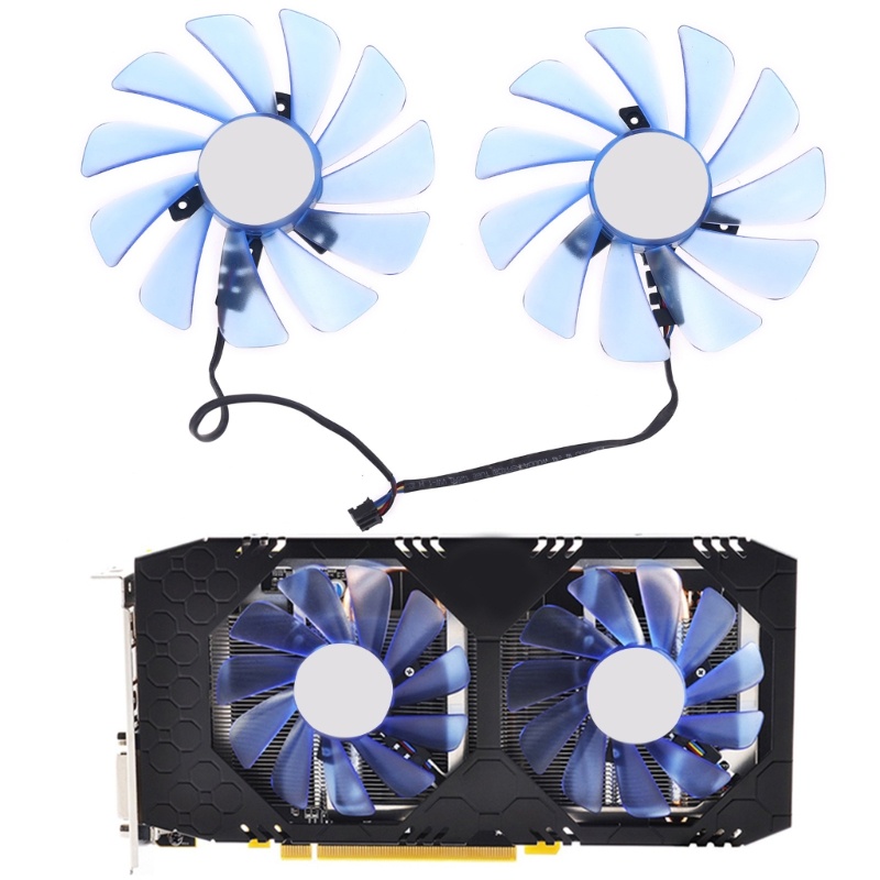 Quạt Tản Nhiệt 95MM FDC10U12S9-C RX480 GPU VGA Cho XFX RX570 580