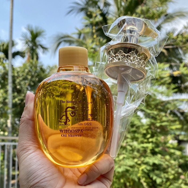 Tách set - Sữa tắm Whoo Spa Oil Shower size 220ml