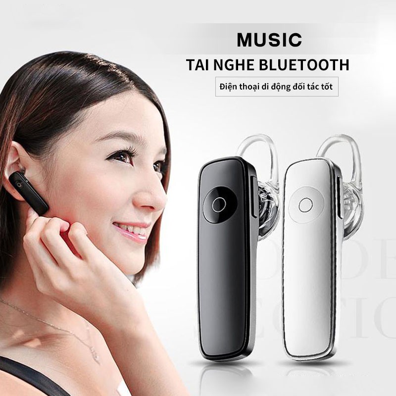 【Mua 1 tặng 1】Tai nghe M165，Tai nghe bluetooth, Tai nghe không dây, Tai Nghe Bluetooth,Tai nghe giá rẻ