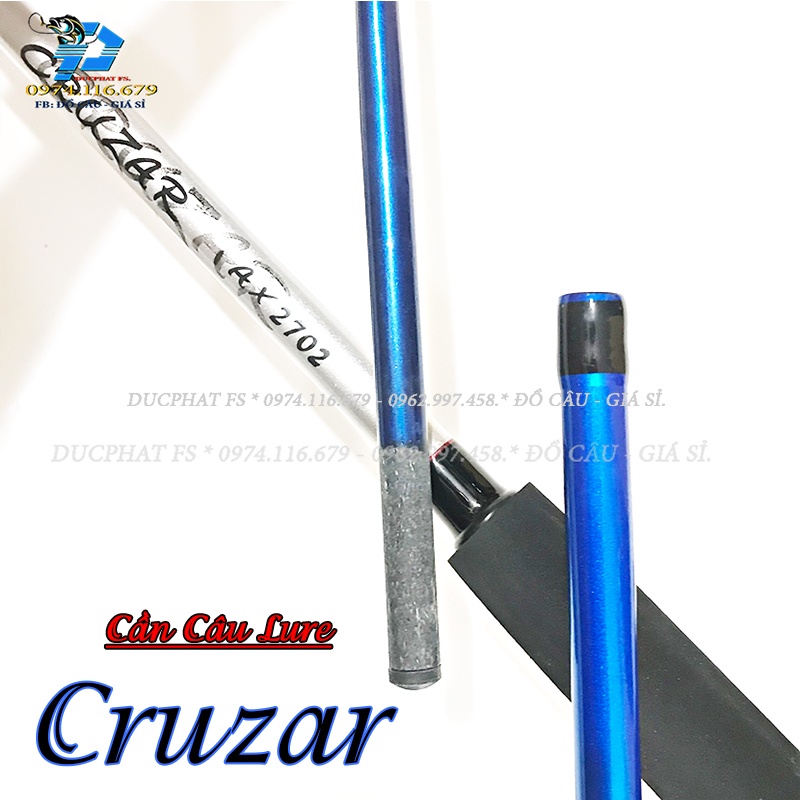 Cần Câu Rỗng Cruzar 1m8 . 2m1 !!! Cần Lure.