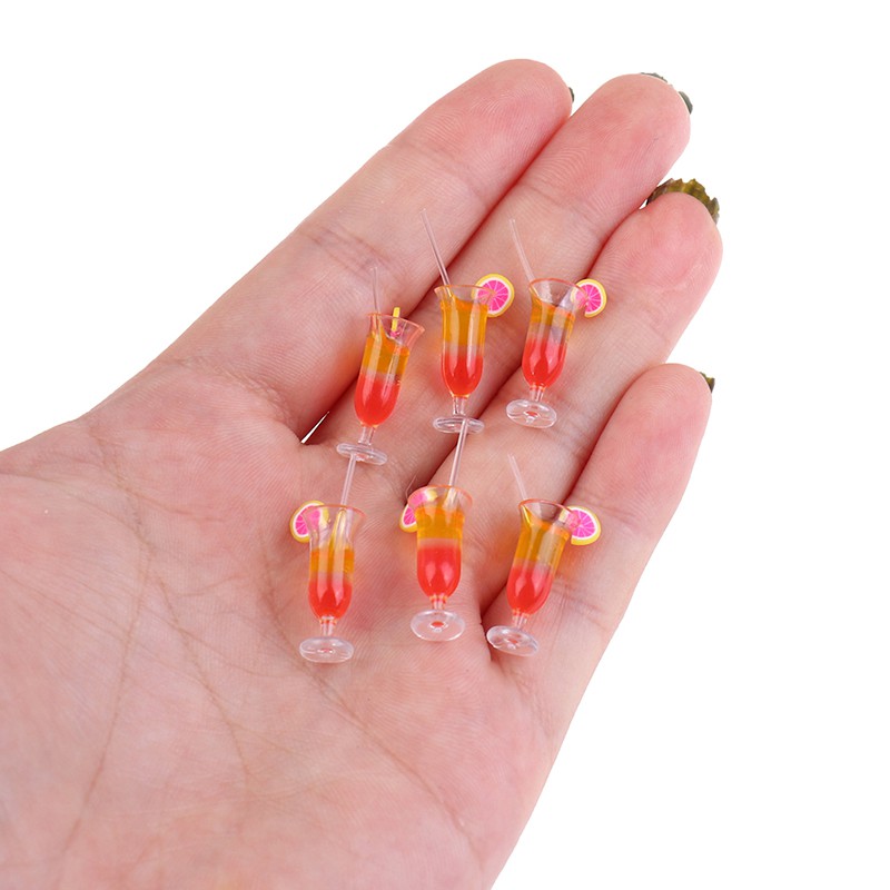 Bộ 6 Ly Nước Trái Cây Tỉ Lệ 1: 12 Chất Lượng Cao