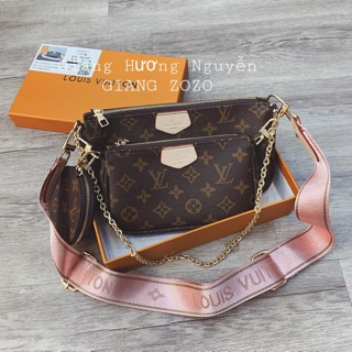 Compo túi lv hồng sét 3 dây hồng về sẵn tại shop rồi nha các tình yêuuuuu oiii . Siêu phẩm cập bến tại shop lun ấy ạh❤️