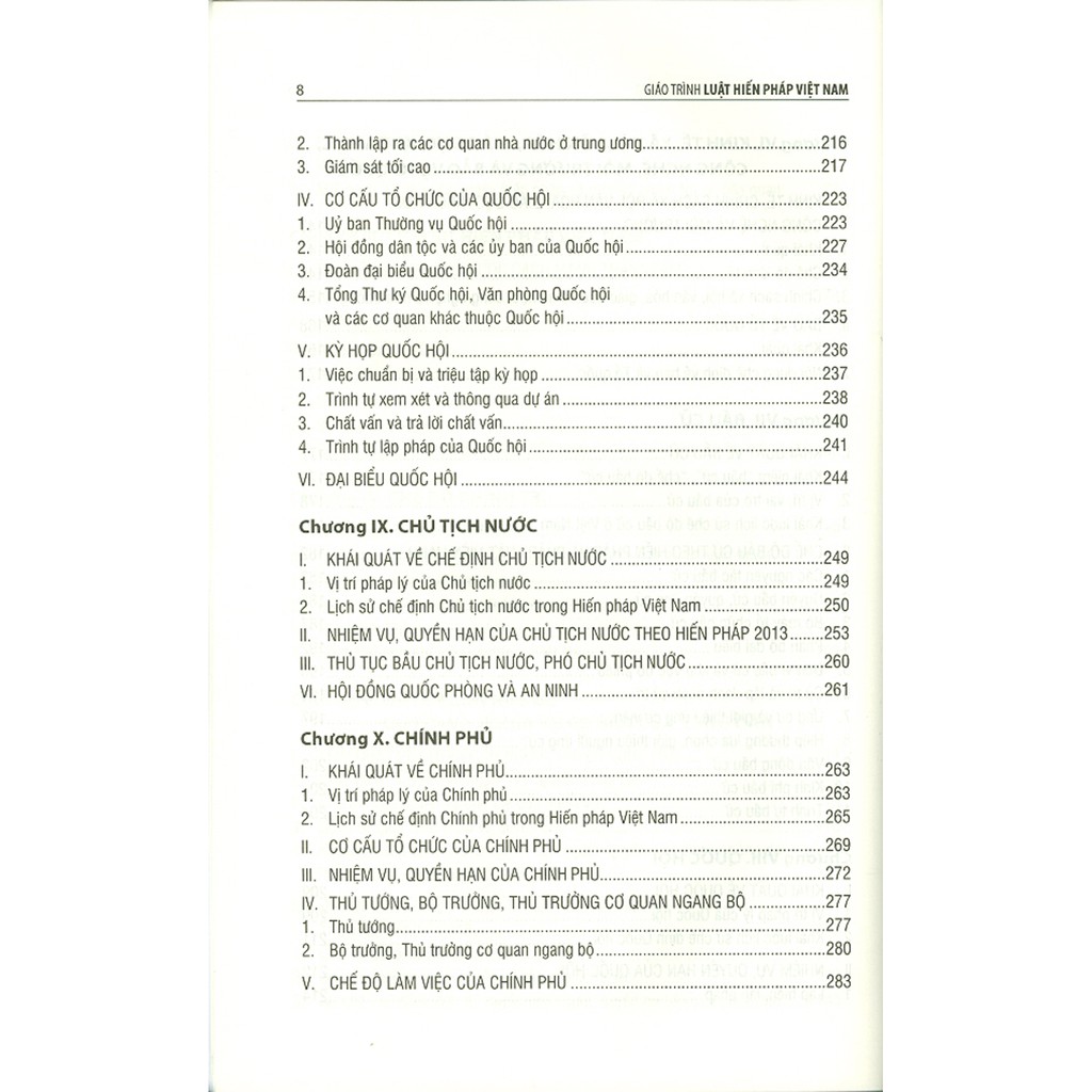 Sách - Giáo Trình Luật Hiến Pháp Việt Nam (Tái bản lần thứ 8) | BigBuy360 - bigbuy360.vn