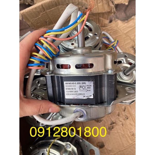 Động cơ máy giặt Sanyo cửa trên, lồng đứng