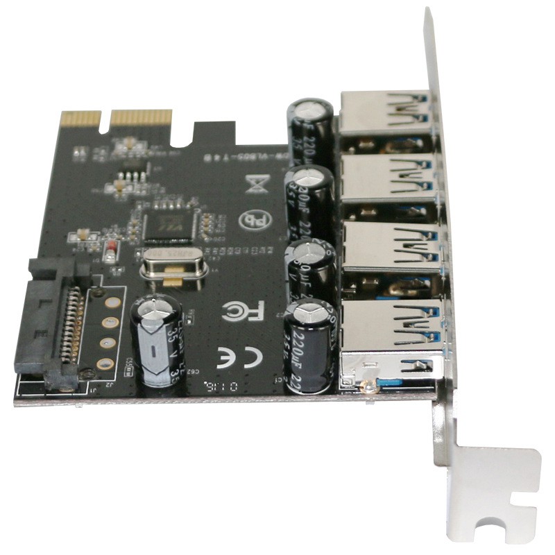 Card chuyển đổi pci express ra 4 cổng usb 3.0