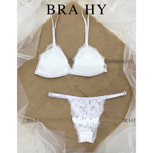Đồ lót nữ cao cấp vải ren co giãn bản thiết kế có giới hạn BRAHY 172