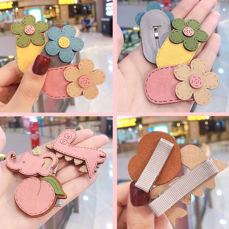 Kẹp Tóc Hình Chú Vịt Vàng Nhỏ Xinh Đáng Yêu Cho Bé Gái