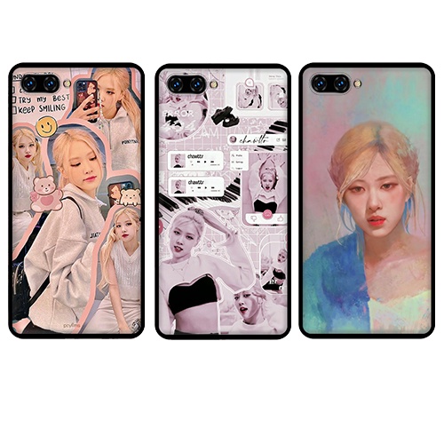 Ốp Điện Thoại Hình Hoa Hồng Nhóm Nhạc Blackpink Cho OPPO A3S A5 AX5 R15 NOE A12E YH14