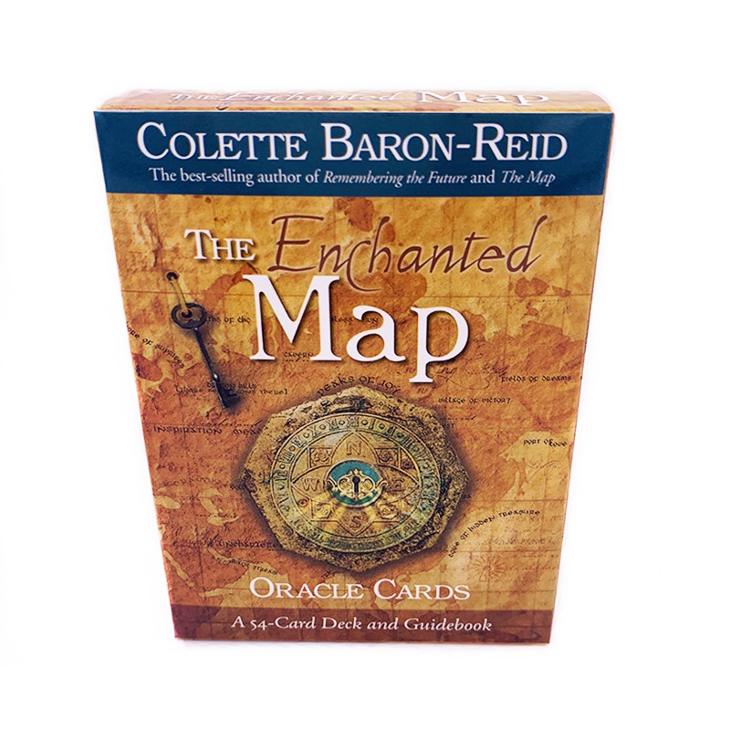 Bộ Tarot  The Enchanted Map Oracle T2 Bài Bói New