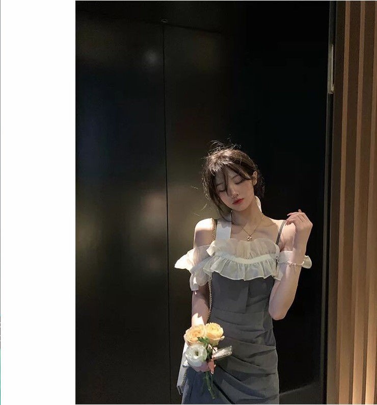 Đầm Xòe Trễ Vai Phong Cách Retro Thời Trang Hè 2021 Cho Nữ | BigBuy360 - bigbuy360.vn