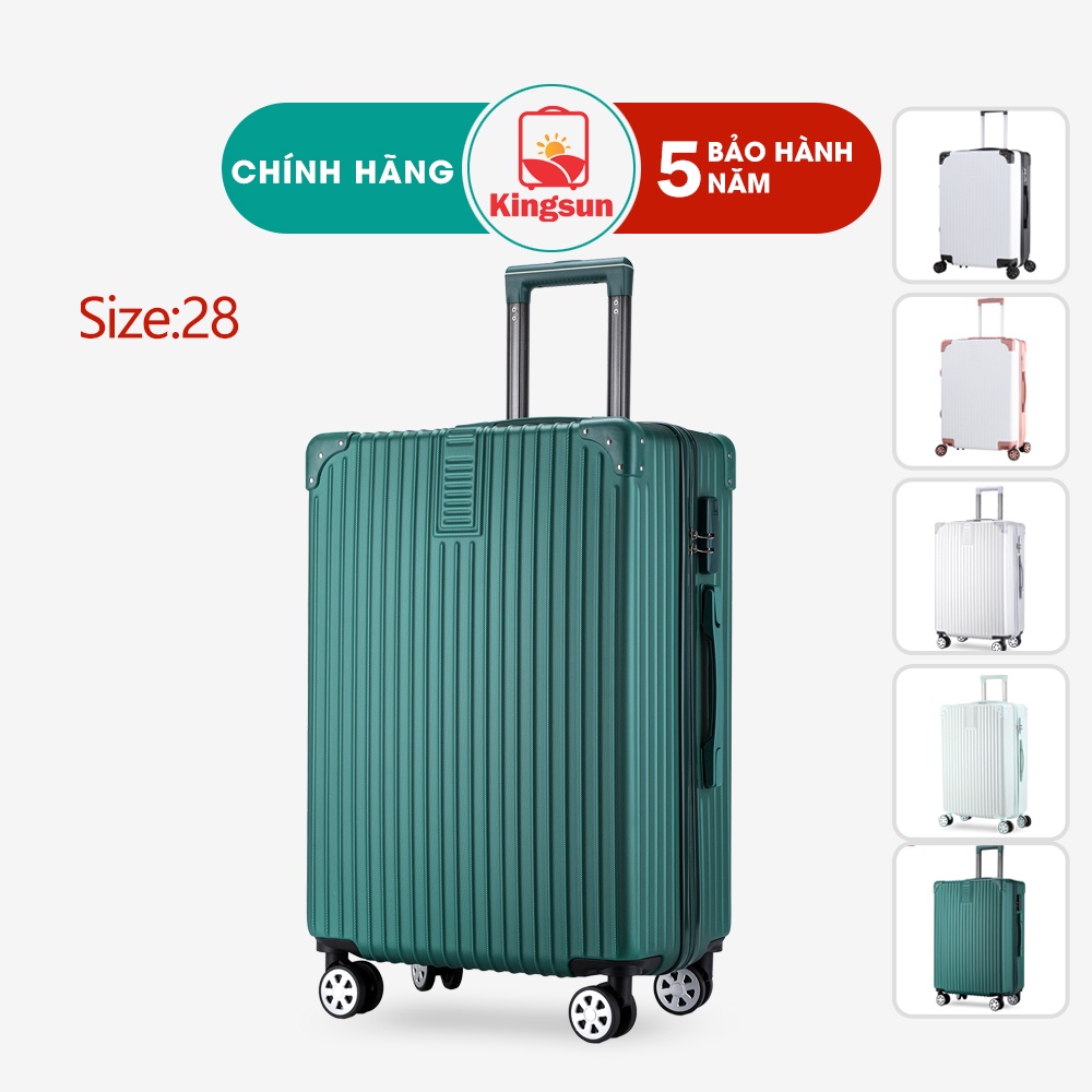 Vali kéo du lịch Kingsun size 28inch KS218/KS219 Bảo hành 5 năm