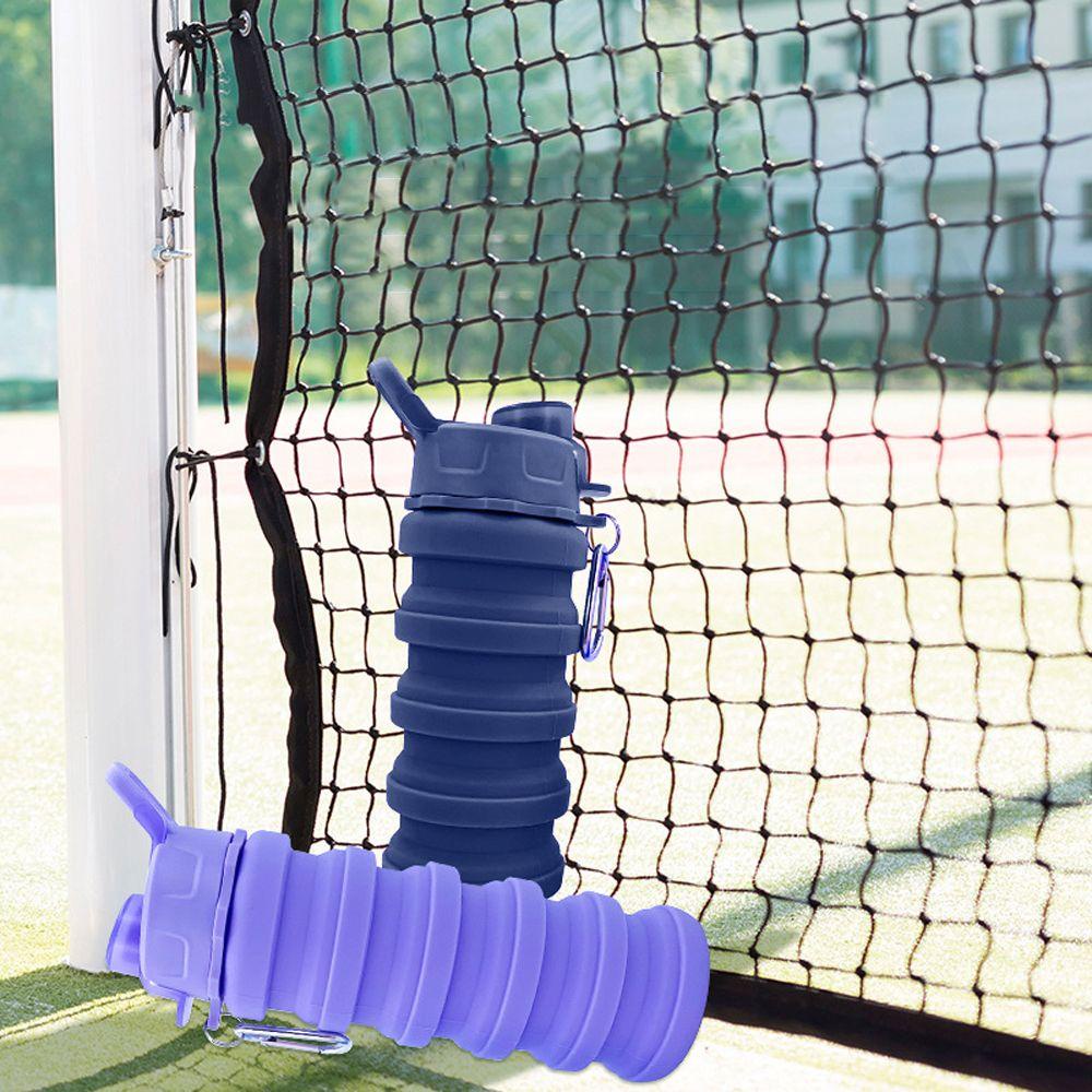 Cốc Uống Nước Silicone 500ml Đa Năng Có Thể Gấp Gọn Tiện Dụng