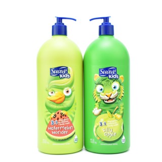 Sữa tắm gội xả suave kids 3in1 cho trẻ 1,18l mỹ