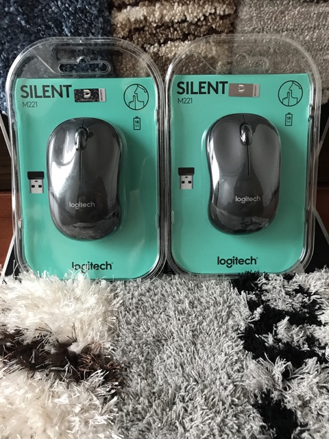 Chuột không dây Logitech M221 Chính Hãng