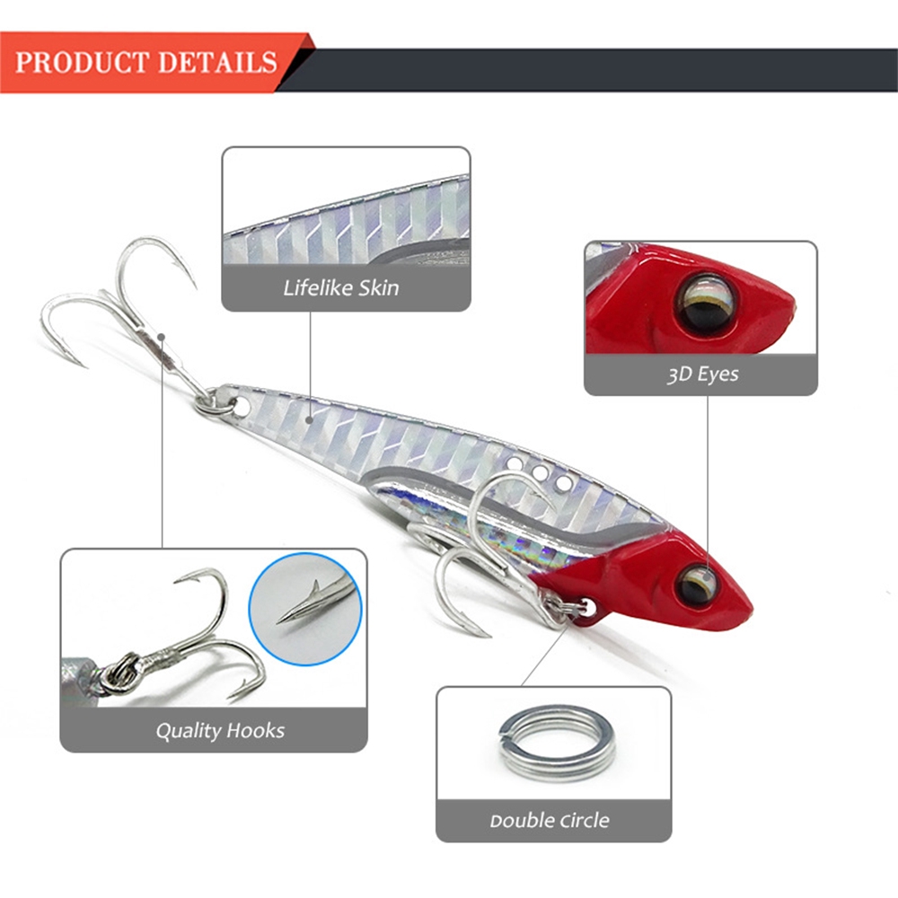 Mồi Câu Cá Giả Mắt 3D 5g/8g/13g/16g/20g