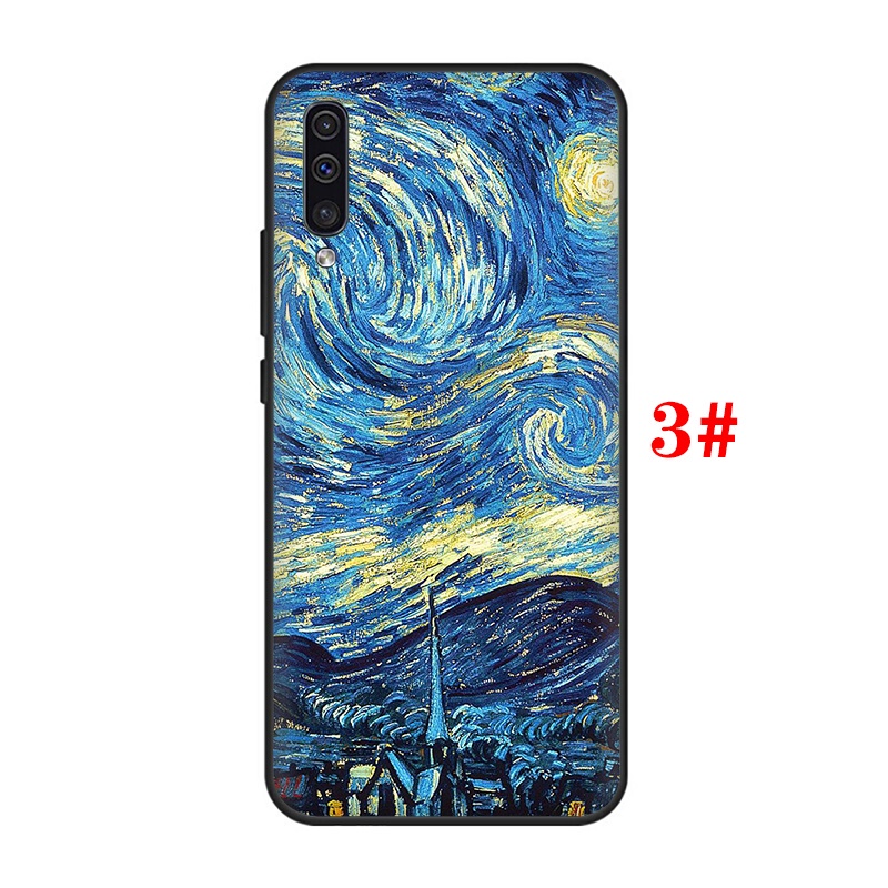 Ốp điện thoại silicone TPU mềm hình tranh Van Gogh cho Samsung S9 Plus S10E S10 Lite Plus
