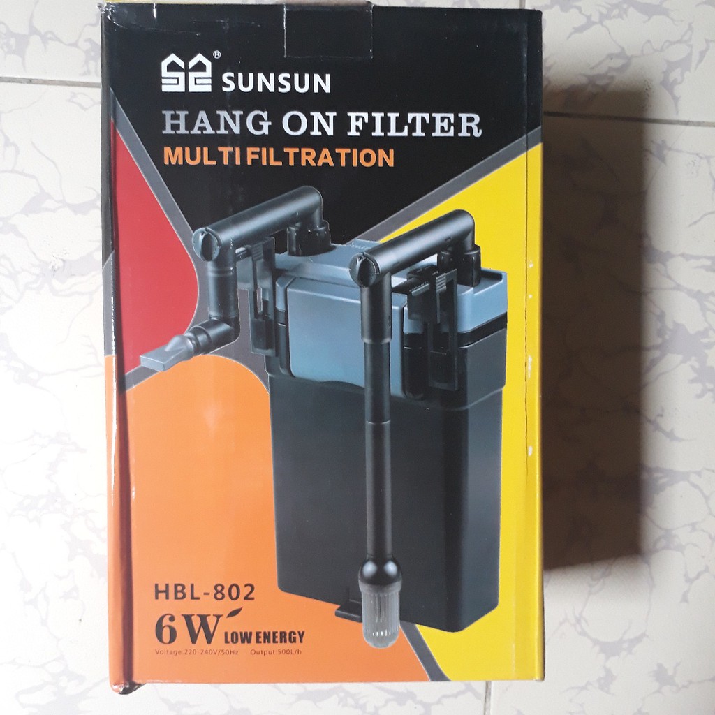 Lọc treo Sunsun các dòng 801 - 802 - 803 cho hồ cá, hồ thủy sinh