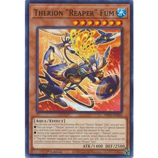 Thẻ Bài Yugioh Therion "Reaper" Fum - DIFO-EN004 - Common 1st Edition