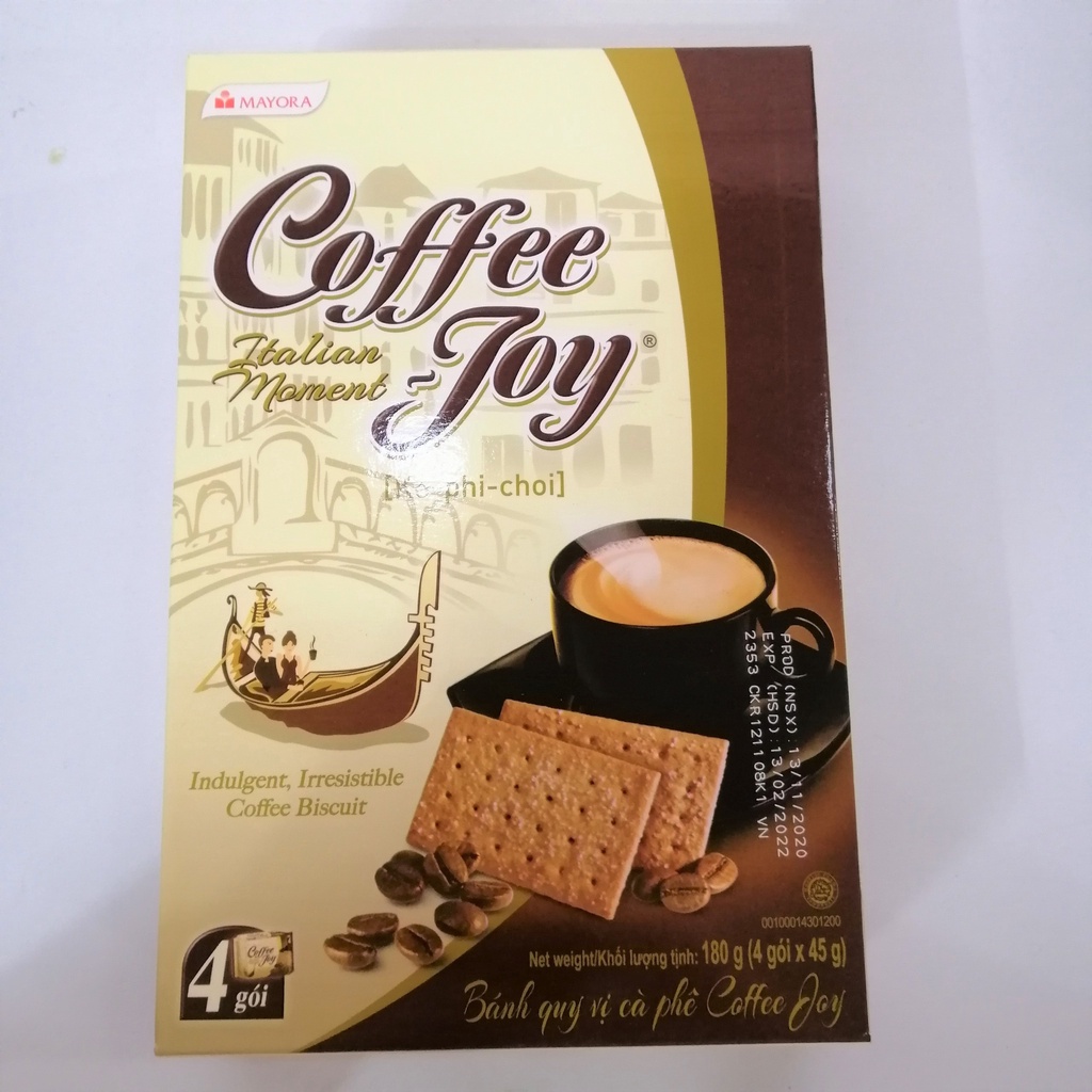 Bánh Quy Vị Cà Phê Coffee Joy (Hộp 180g)