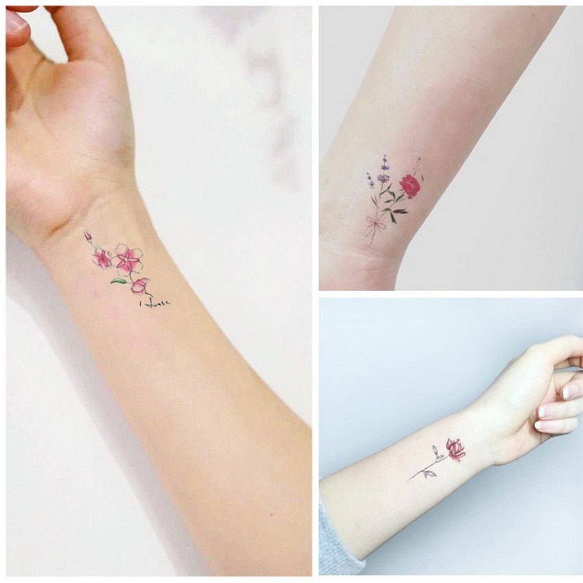 Hình xắm giả hình xăm tạm thời 30 miếng dán hình xăm mini tạm thời nhiều hình đẹp nam nữ GALA HOME