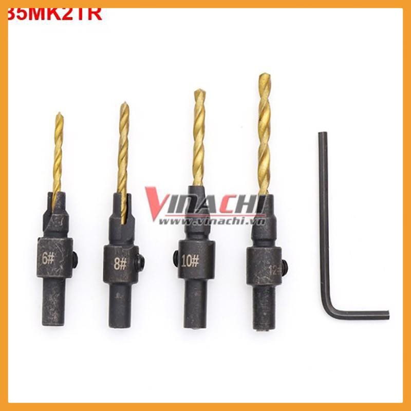 Bộ 5 mũi khoan 2 tầng