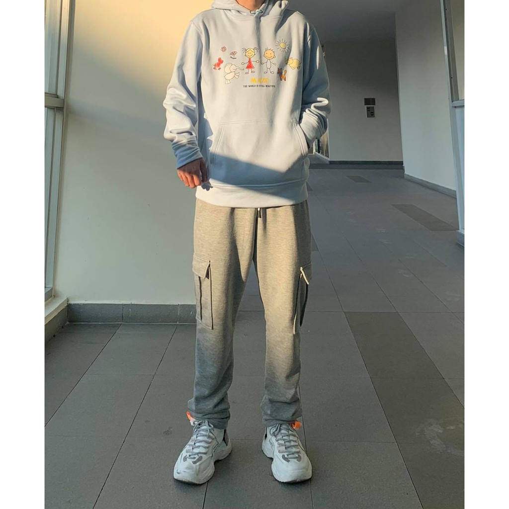 Quần jogger nỉ thun TheMaze