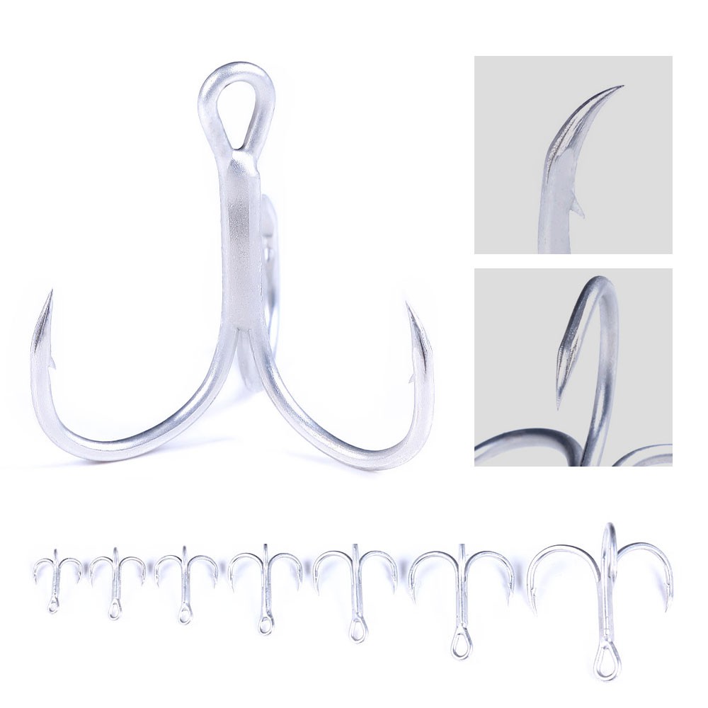 20pcs/lot Móc Câu Cá Chuyên Dụng 1 / 0 # 2 # 4 # 6 # 8 # 10 # 12 #