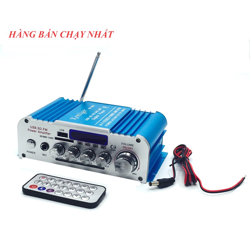 Amly mini Karaoke Kentiger HY 803, Âm ly chơi nhạc âm thanh cực đỉnh - Bảo hành 1 đổi 1 {SIÊU SALE}