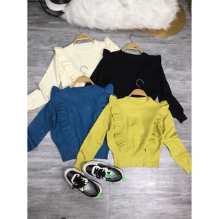 Áo Len Quảng Châu Viền Bèo