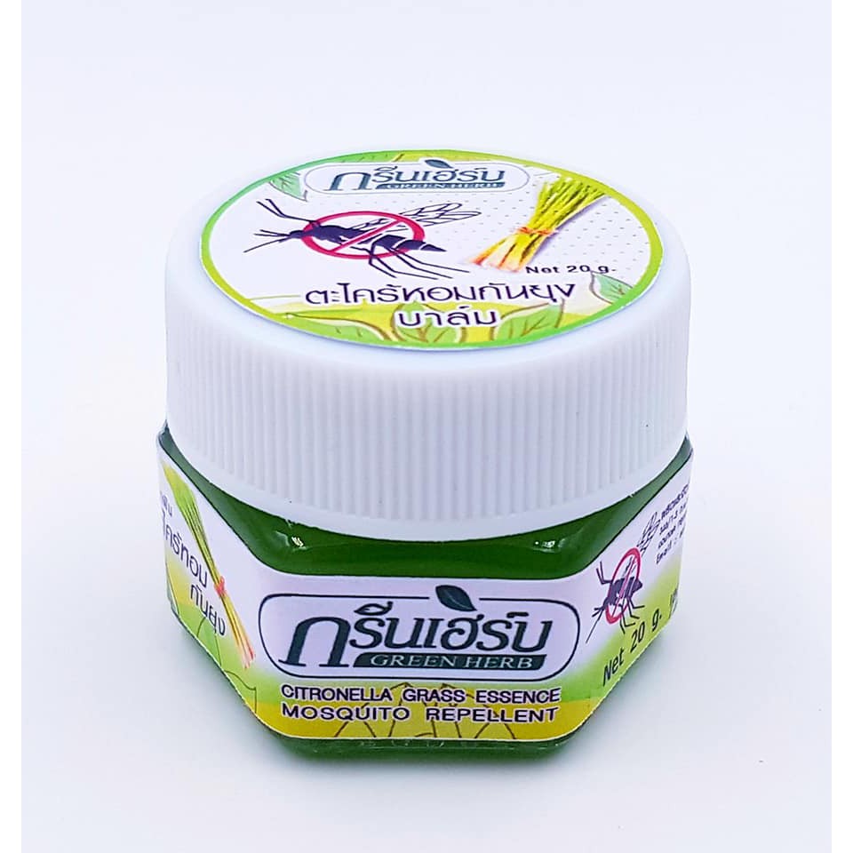 01 Dầu Cù Là Sả Relax & Chống Côn Trùng 20gram Thái Lan