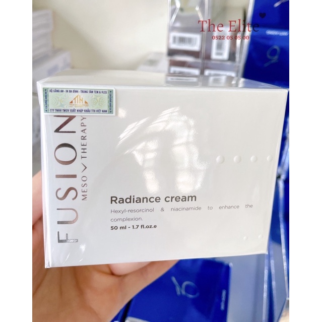 Kem loại bỏ nám Fusion Radiance Cream 50 ml