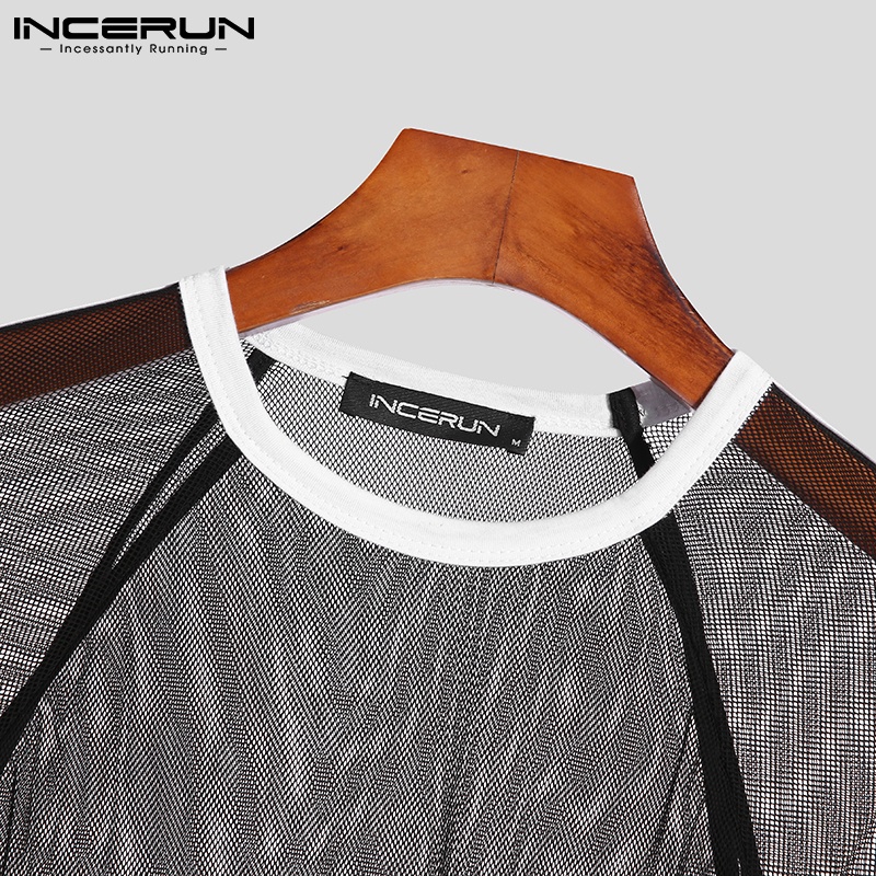 Áo thun Incerun thoáng khí thích hợp cho nam
