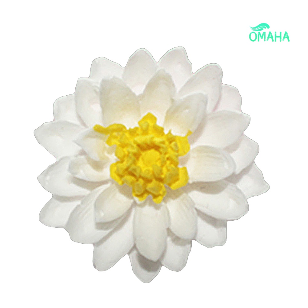 Khuôn Silicone Tạo Hình Hoa Sen Trang Trí Bánh DIY