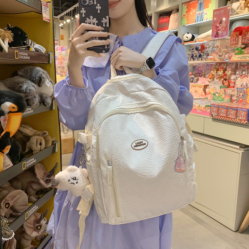 Balo Prettyzys phong cách Hàn Quốc thời trang 2022 cỡ 14inch dành cho nữ sinh