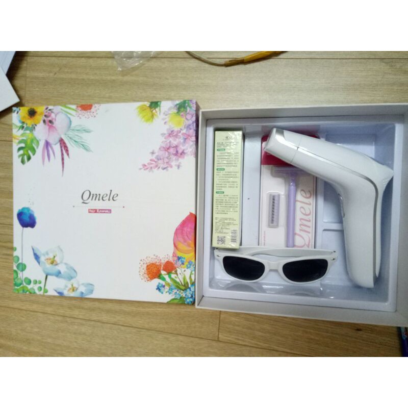 MÁY TRIỆT LÔNG MINI QMELE CÔNG NGHỆ IPL 500.000 XUNG