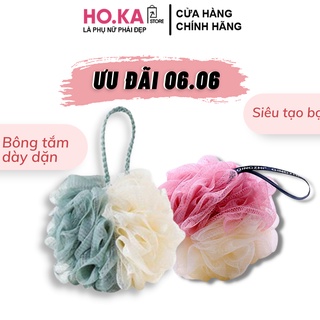 Bông tắm lưới hoka store tạo bọt xuất nhật sp00133