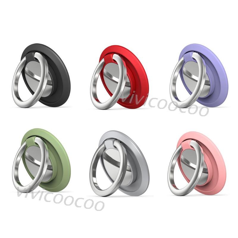 Giá đỡ điện thoại dạng nhẫn có thể xoay 360 độ thiết kế từ tính dành cho xe hơi