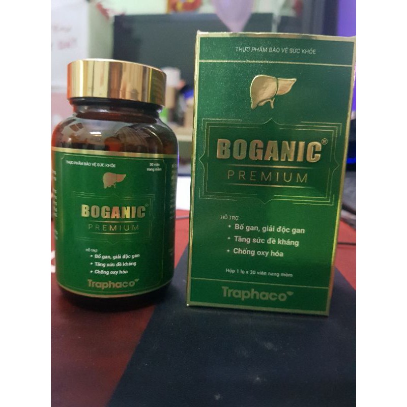 Boganic Premium Traphaco hàng cao cấp – Bổ gan, giải độc gan, tăng sức đề kháng, chống oxy hóa